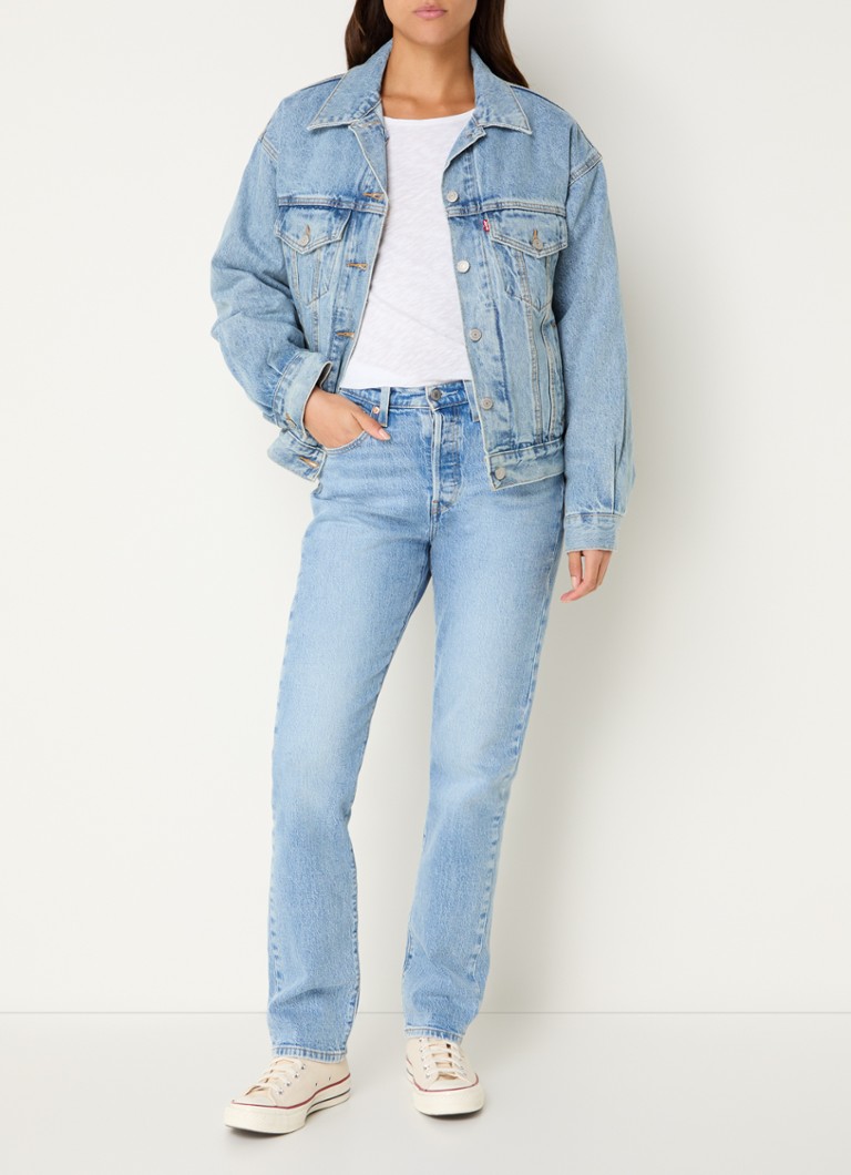 Levi's  Spijkerjas met steekzakken en uitneembare teddy voering