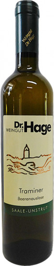 2017 Traminer Beerenauslese edelsüß 0,5 L - Weingut Dr. Hage GbR