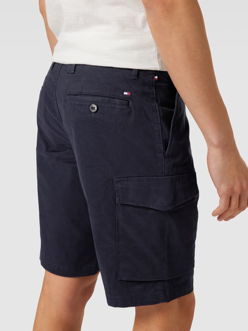Cargoshorts mit aufgesetzten Taschen Modell 'HARLEM' in marineblau