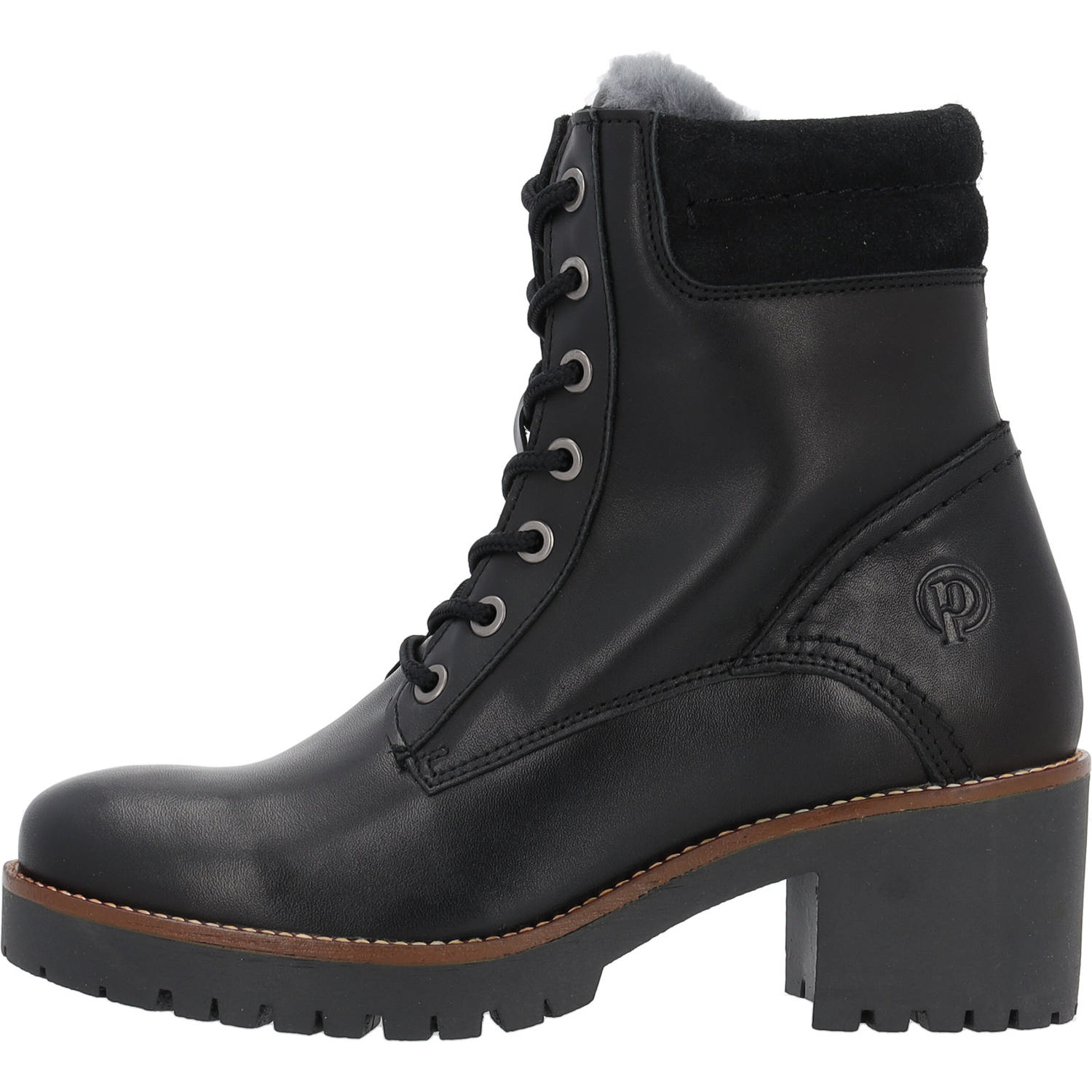 Palado Skarda, Schnürstiefel, Damen, Schwarz