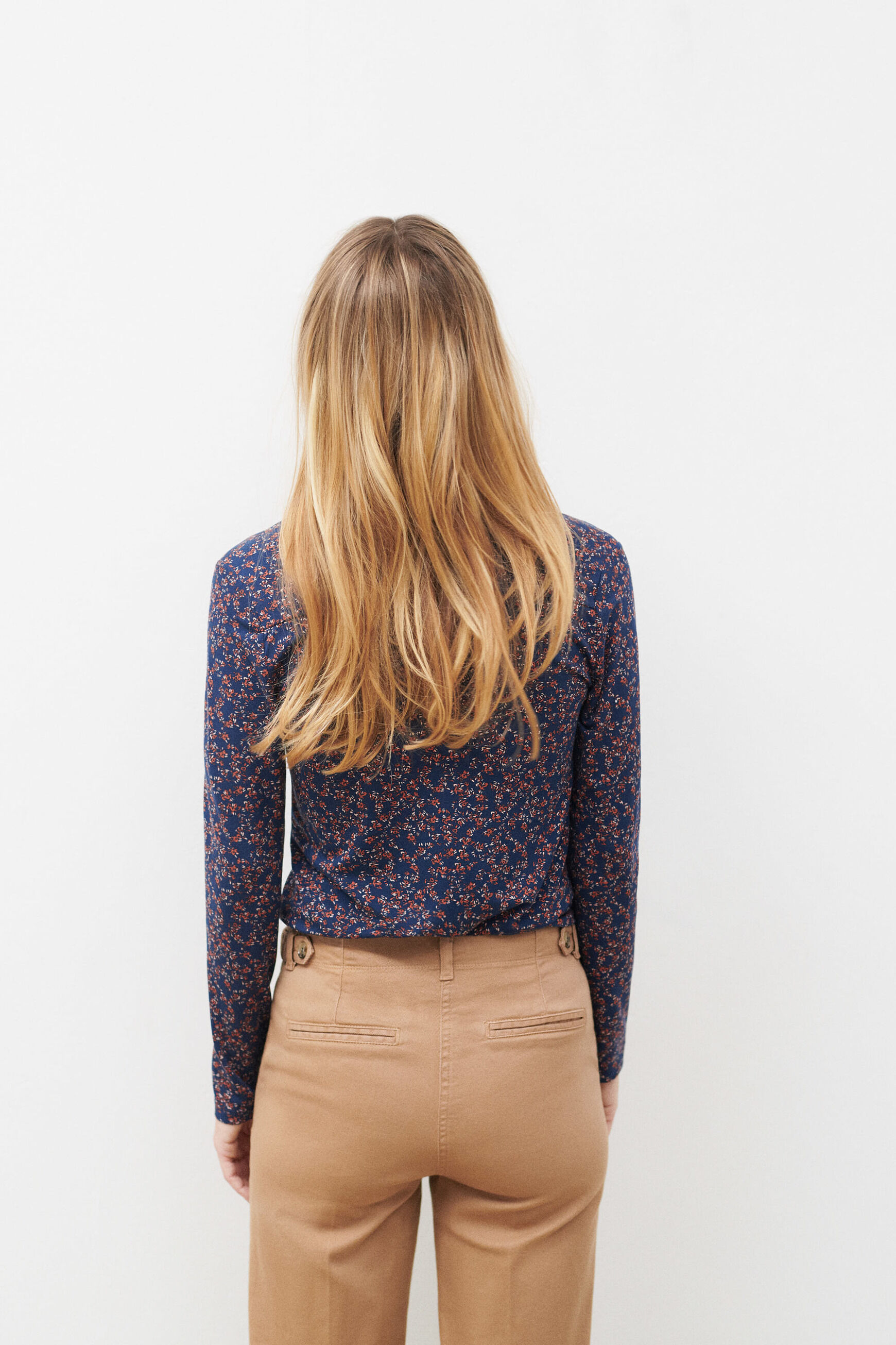 t-shirt sonia bleu marine femme