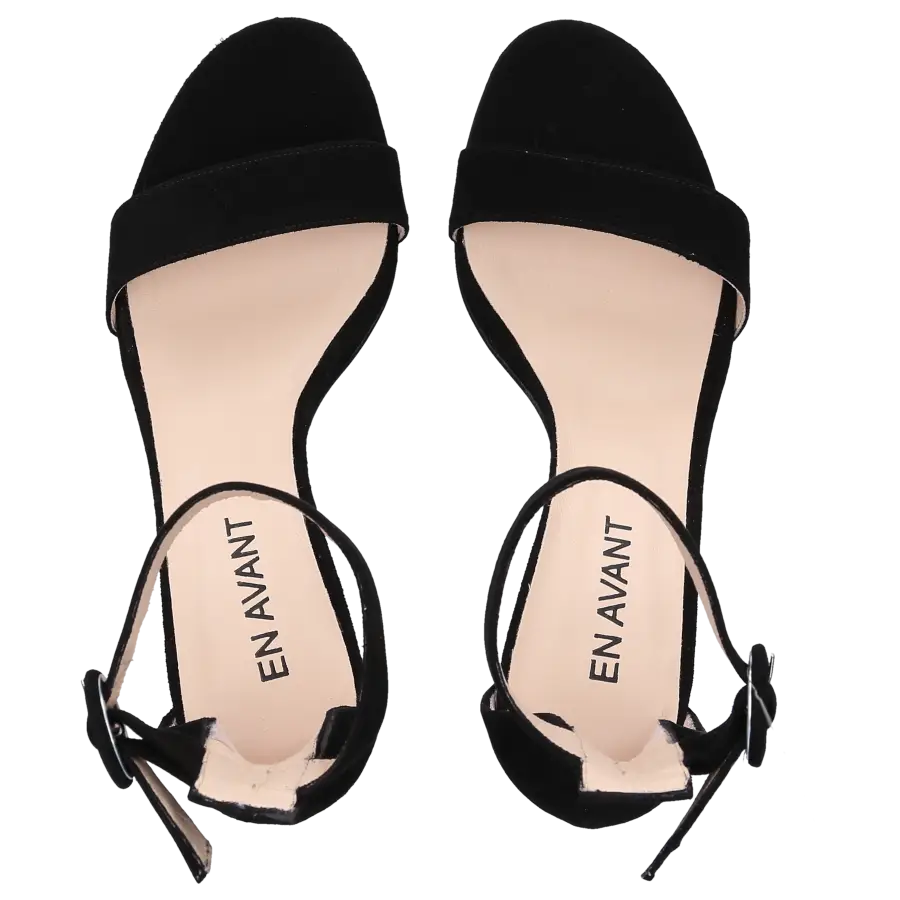EN AVANT - Sandalen GR1 Veloursleder - schwarz