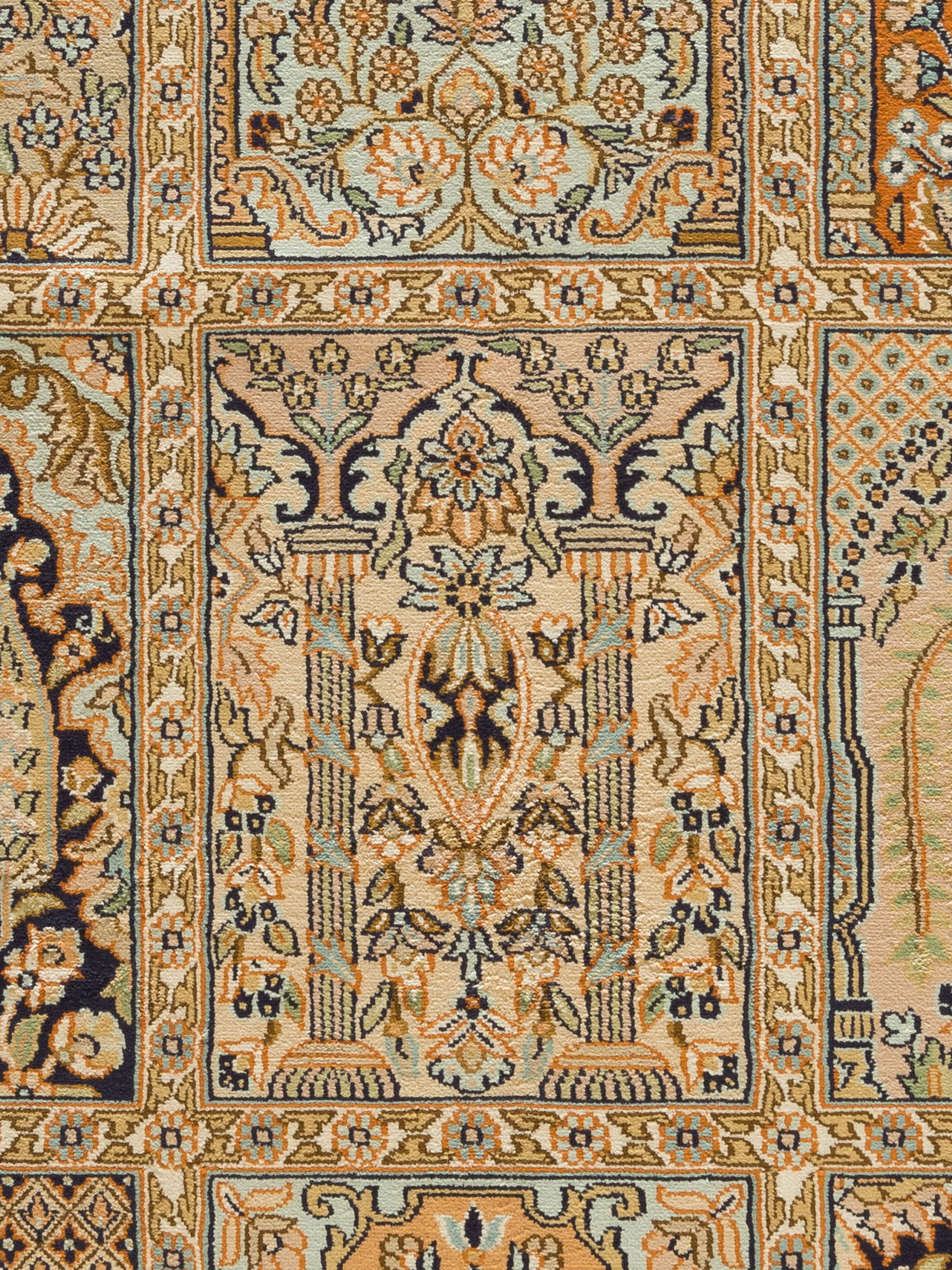 Kaschmir Seide 18/18 ca. 126 x 188 cm, Unikat / Einzelstück