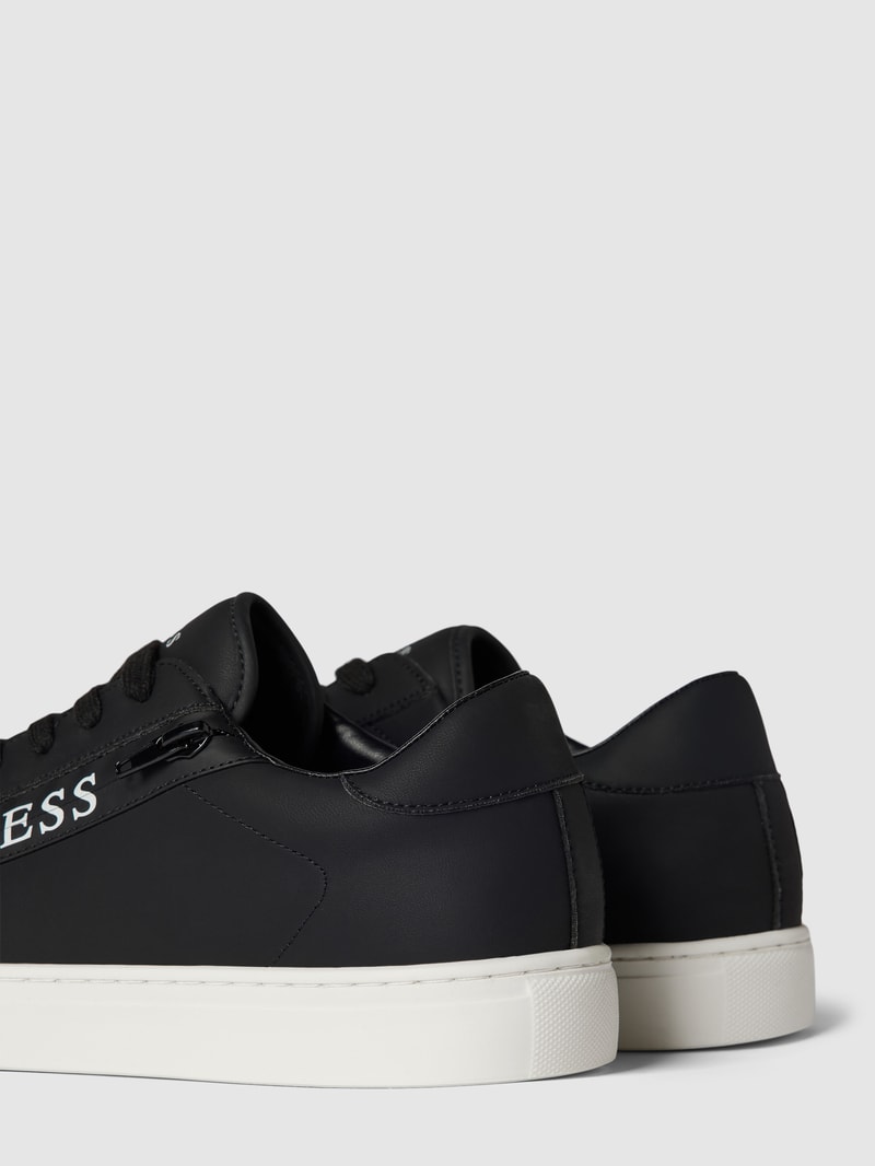 Sneaker mit Label-Print Modell 'TODI' in schwarz