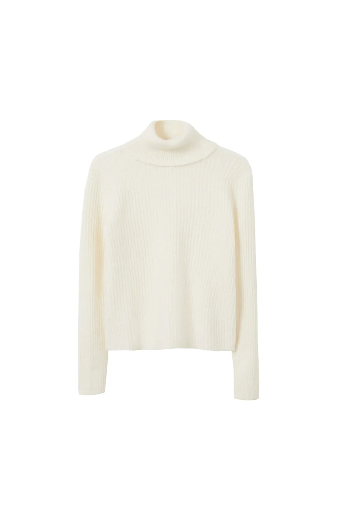 MANGO  Ecrufarbener Damenpullover 27002887