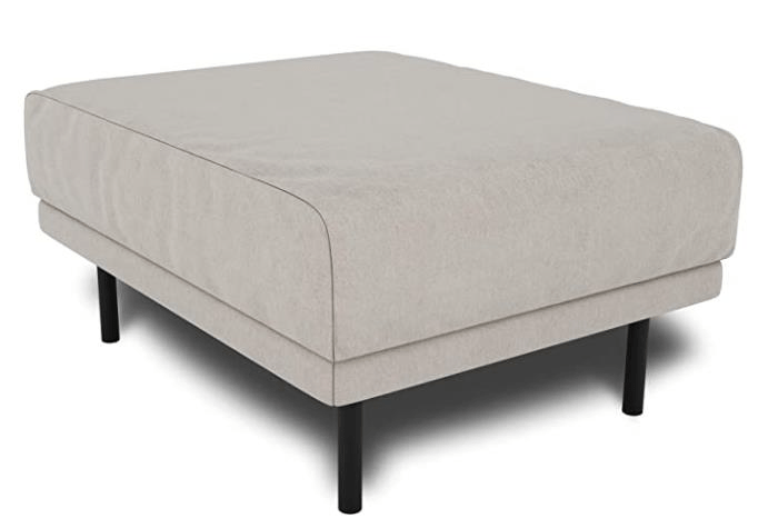Happy Home Happy Home moderner Hocker 1-Sitzer Sessel Sofasessel Dunkelgrau