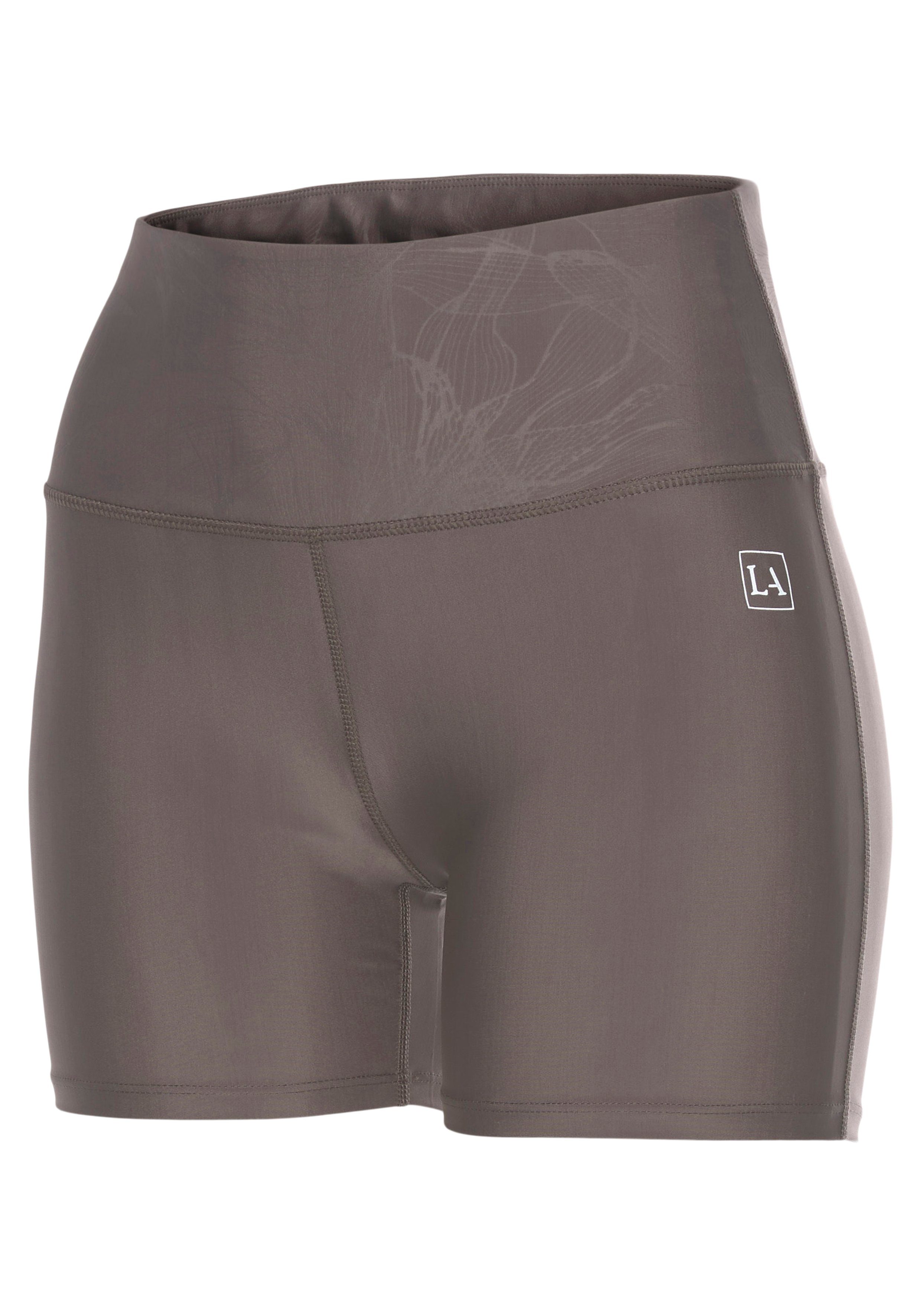 LASCANA ACTIVE Funktionsshorts mit gemustertem Bund