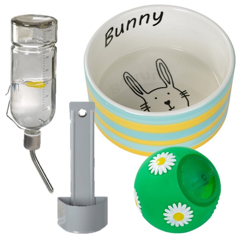 AniOne Käfigzubehör AniOne Zwergkaninchen Set