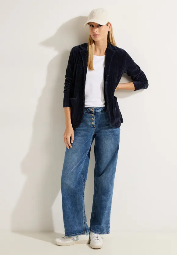 CECIL Jersey Cord Blazer