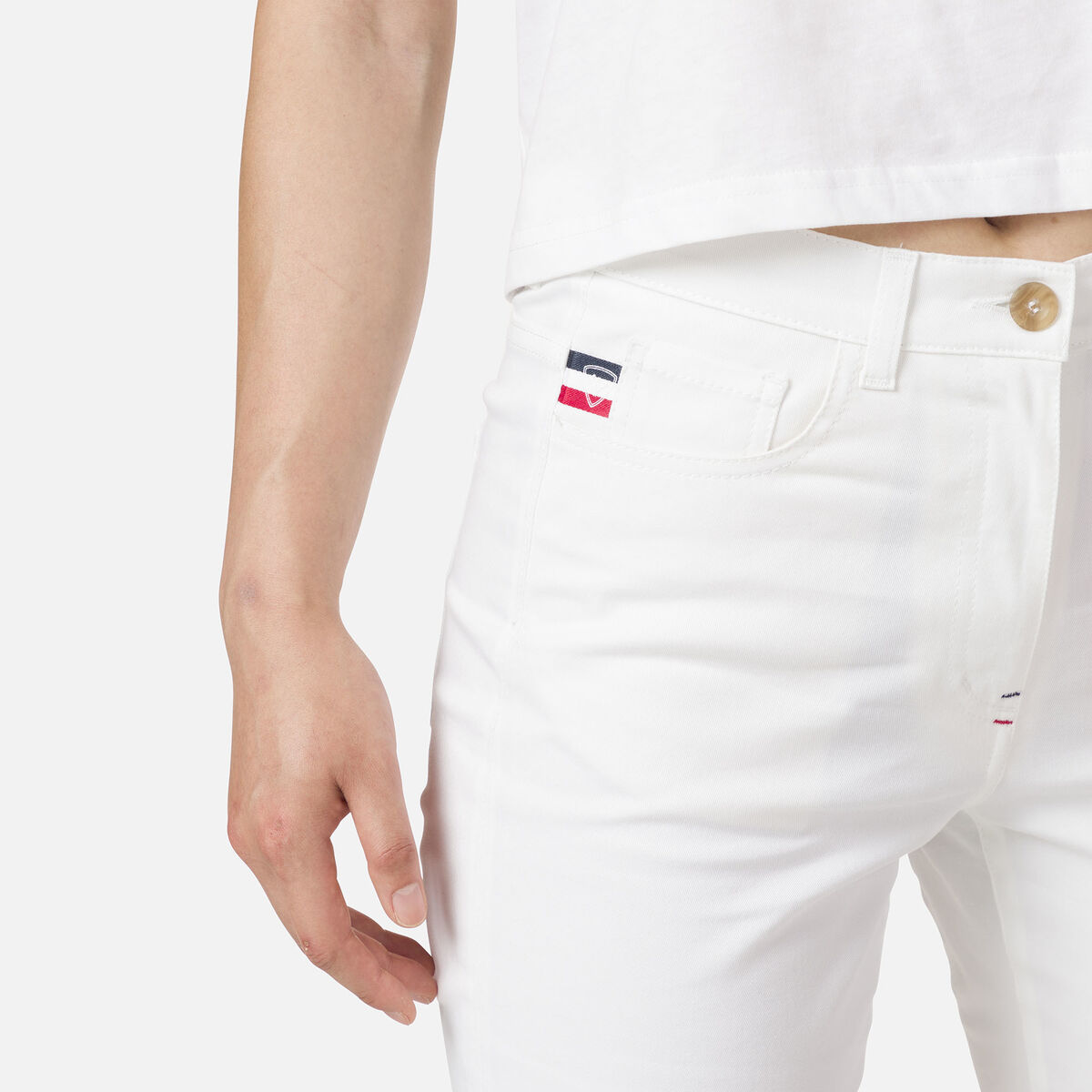 Damenhose aus Bio-Baumwolle Slim Fit