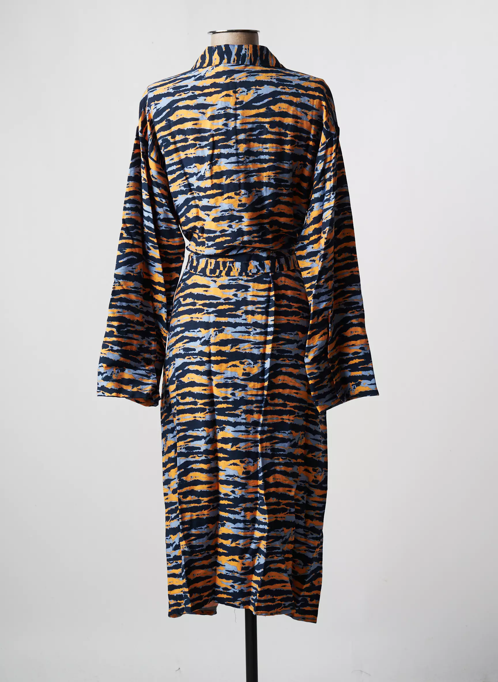 Vila Robes Mi Longues Femme couleur bleu