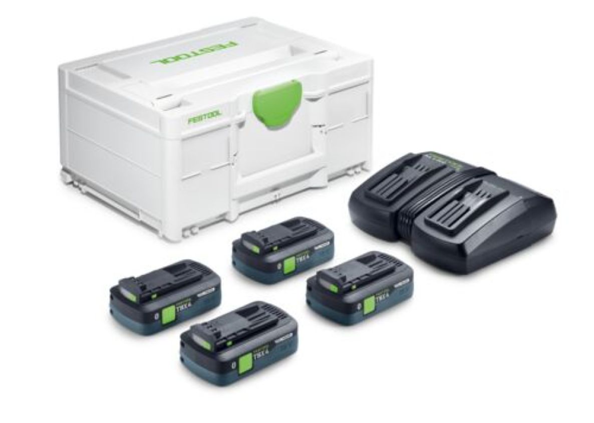 Accessoires Festool 578823 SYS 18V 4xTBX4/TCL6DUO Kit d'énergie