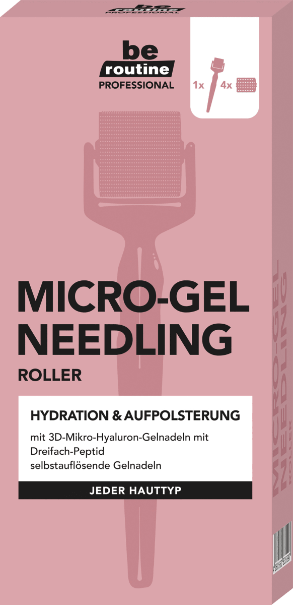Gesichtsroller Set Micro Gel Needling 5tlg, 1 St