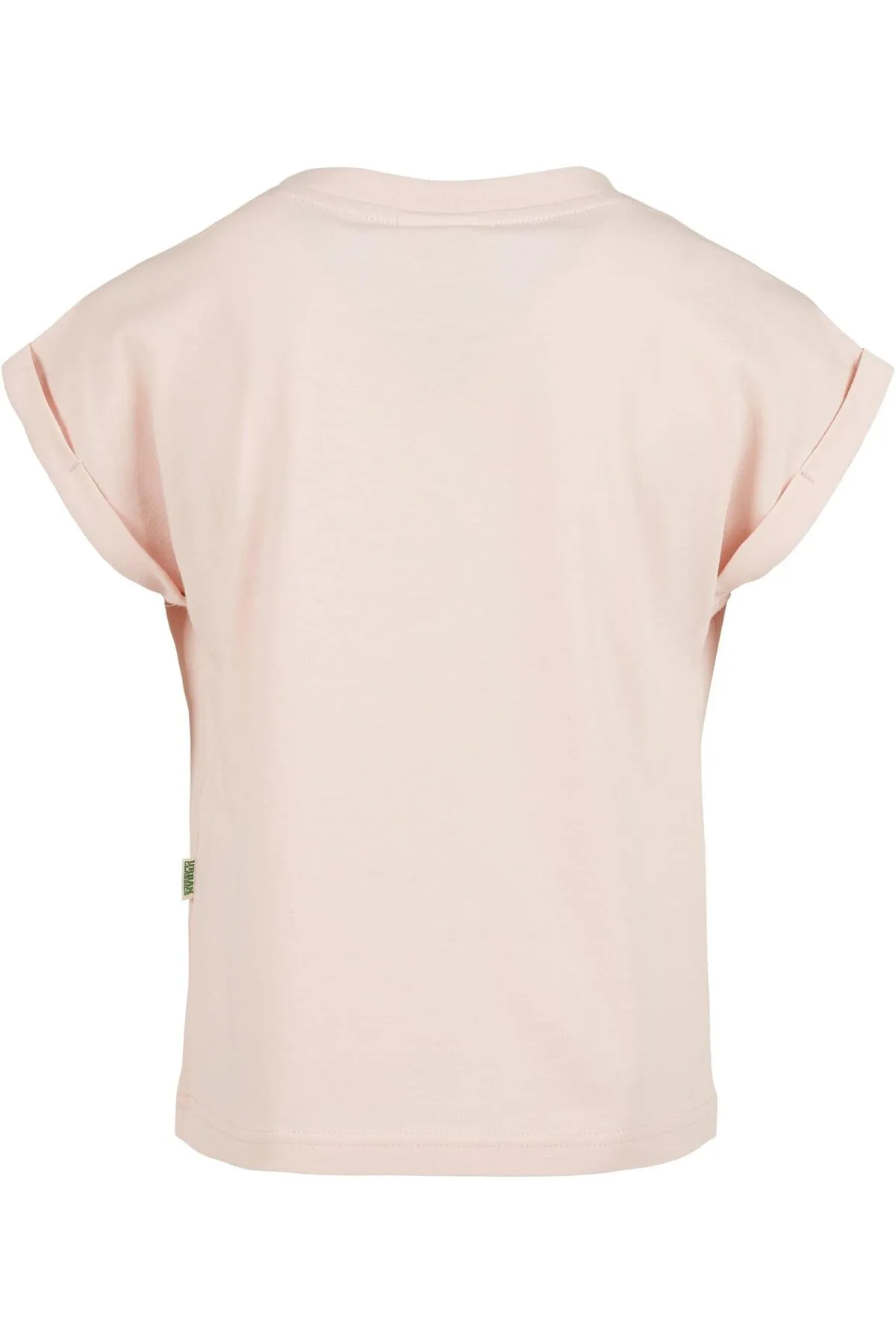 Urban Classics  Damen Girls Organic T-Shirt mit Rundhalsausschnitt
