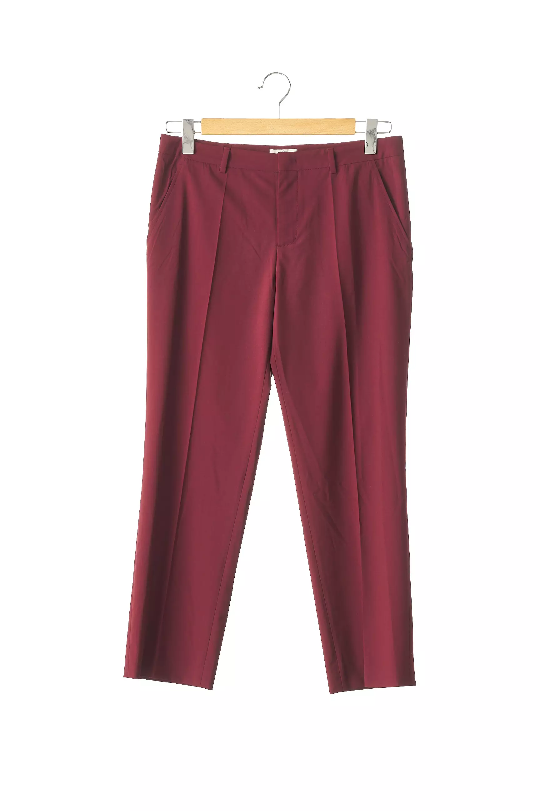 Prada Pantalon7 8 Femme couleur rouge