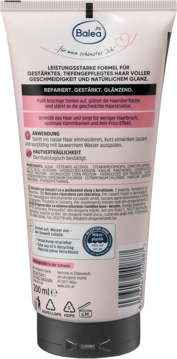Spülung Keratin, 200 ml