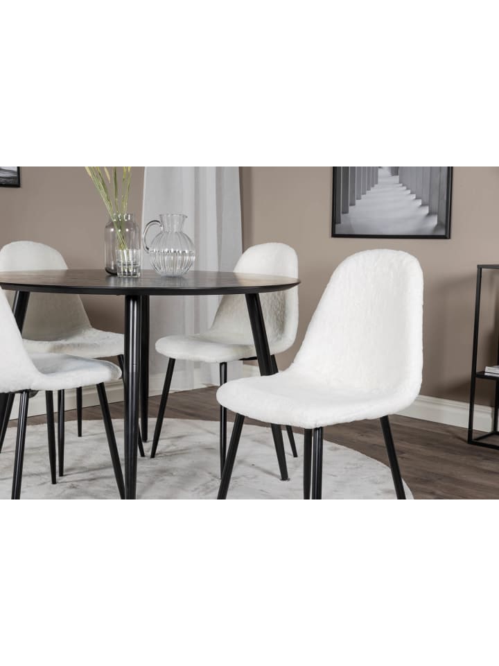 ebuy24 Essgruppe Dipp 13 (5-teilig) Weiß 115 x 115 cm günstig kaufen onesize