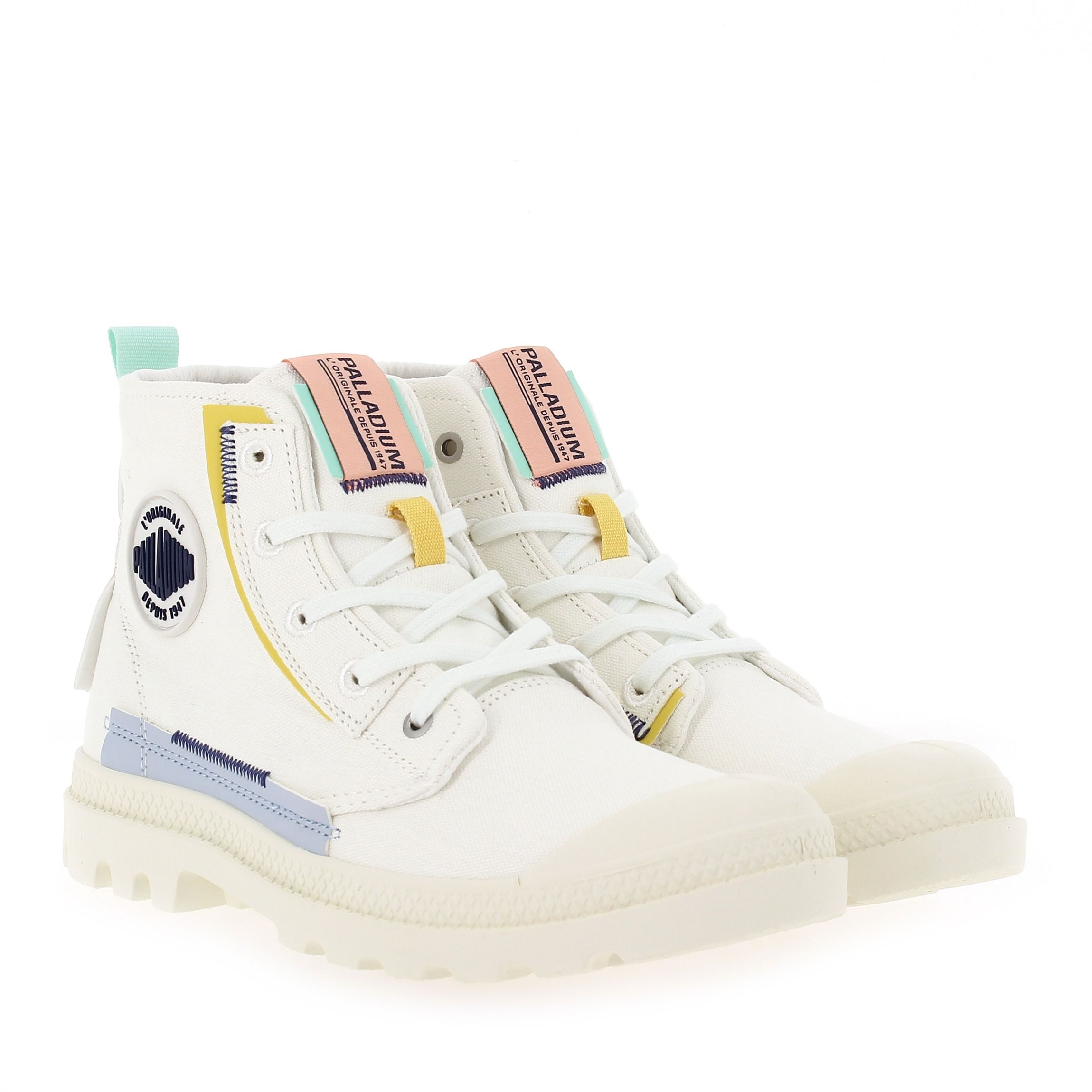Palladium  PAMPA UNI - Blanc Multi