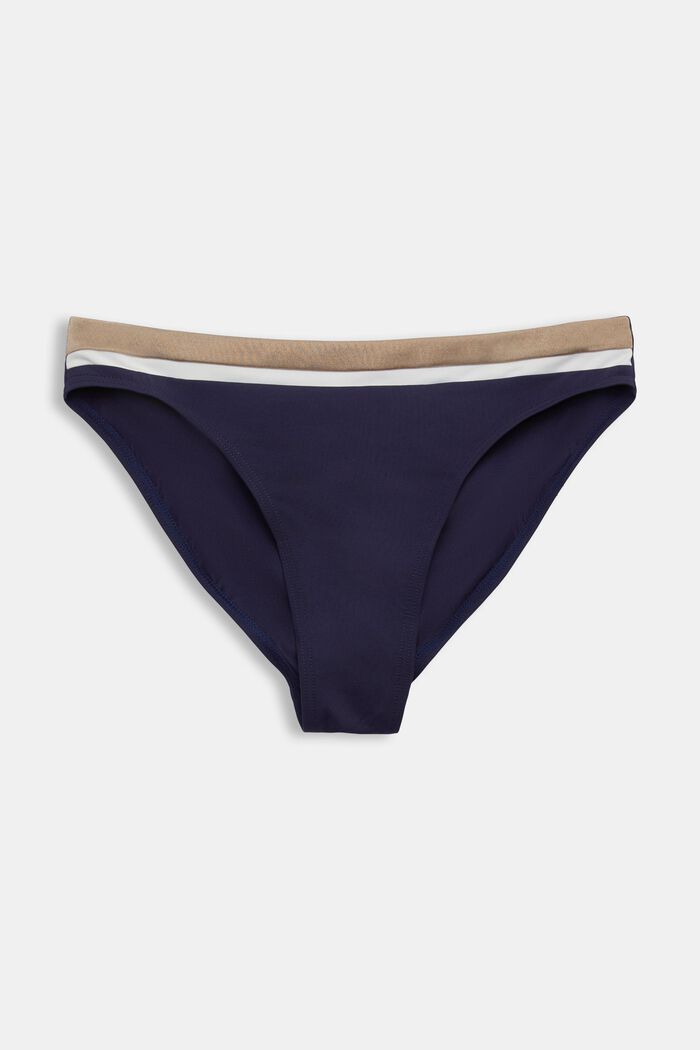 Dreifarbige Bikinihose