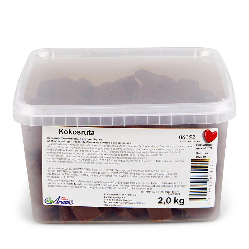KnallGodt Kokosruta 2 kg