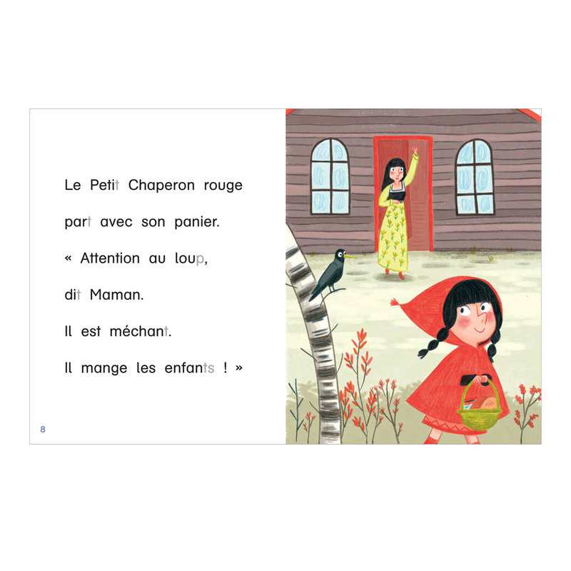 Livre Je rentre en CP, Le Petit Chaperon rouge - Flammarion