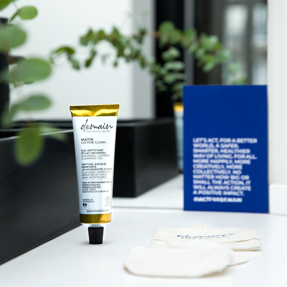 demain Go For Glow Gel Nettoyant Exfoliant Éclat Universel