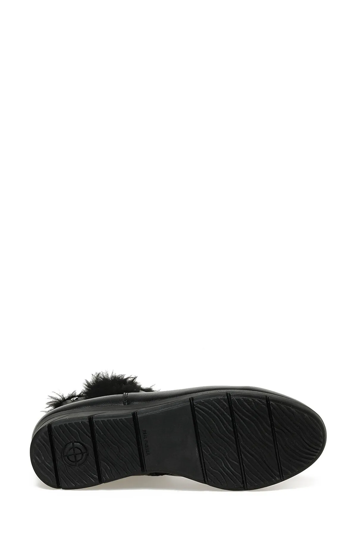 Polaris  163087.Z3PR Schwarze Damenstiefel mit Keilabsatz