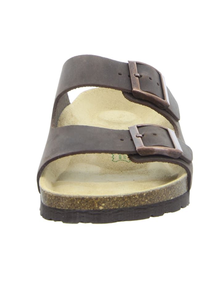 natural sense Pantolette Tieffußbett Habana in braun günstig kaufen