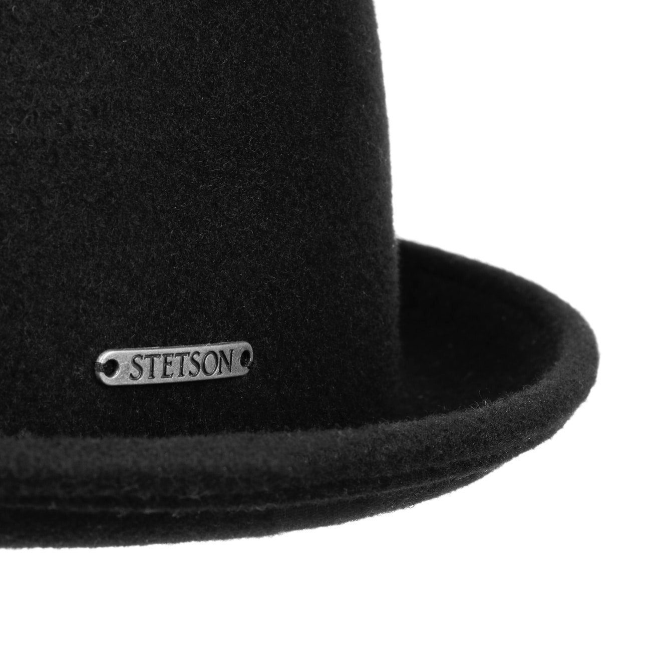 Stetson Fedora (1-St) Wollfilzhut mit Futter