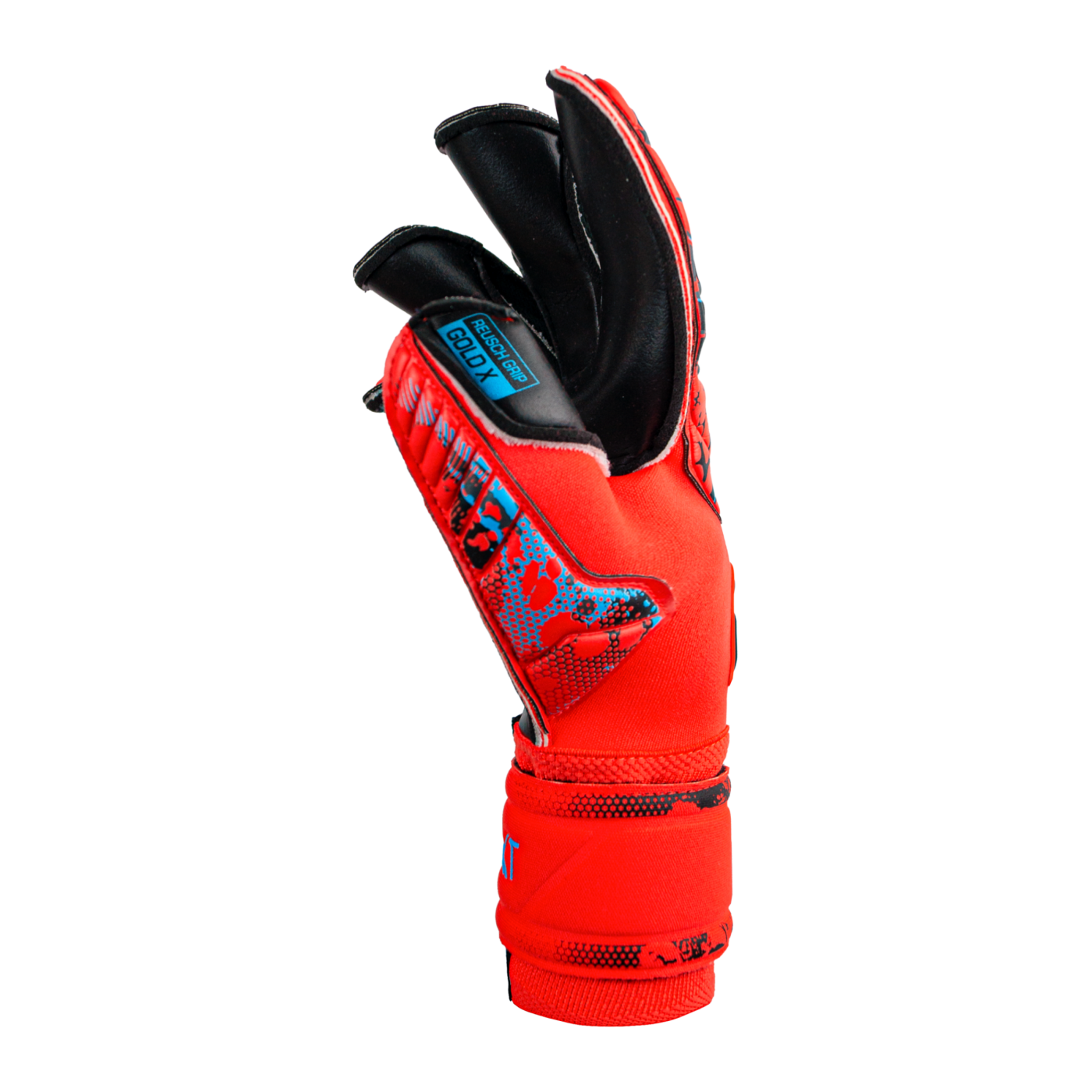 Reusch Attrakt Gold X Evolution Cut Rot Blau Schwarz F3333