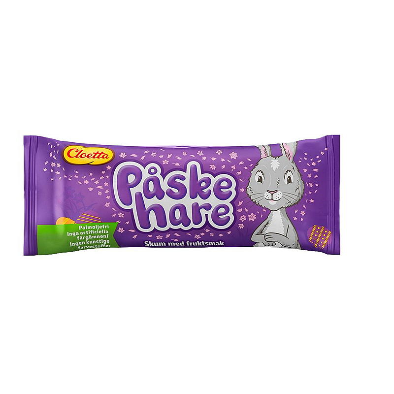 Cloetta Påskehare skum 22 g