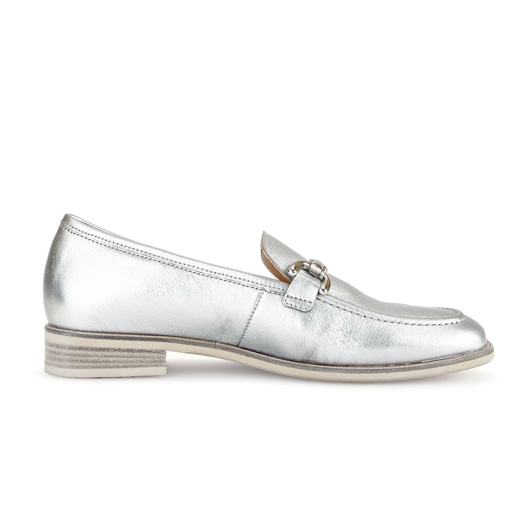 Gabor fashion Slipper silber