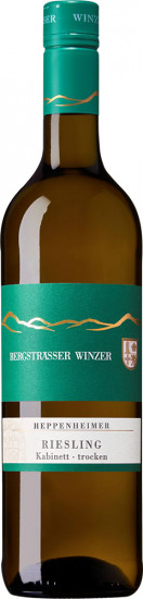 2022 Heppenheimer Riesling Kabinett trocken - Bergsträßer Winzer