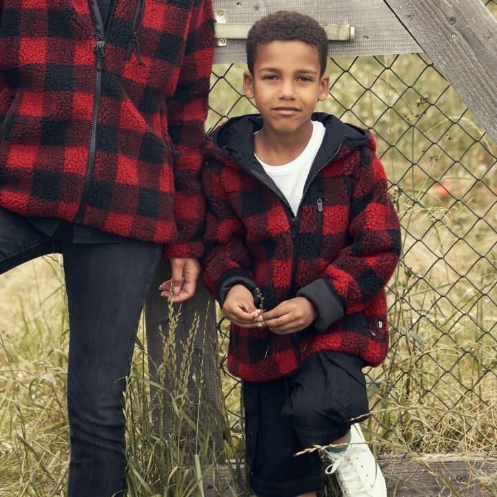 Kids Teddyfleecejacket Hood