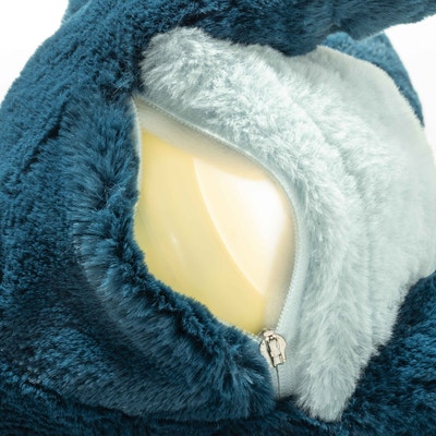 Light at Night Spott Stegosaurus, 28 cm, hellblau
