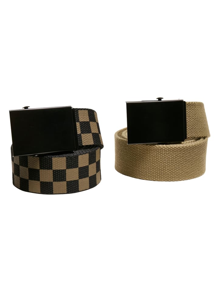 Urban Classics Urban Classics Gürtel in olive/black günstig kaufen