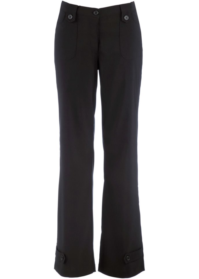 Bengalin-Stretch-Hose mit Bequembund, Straight