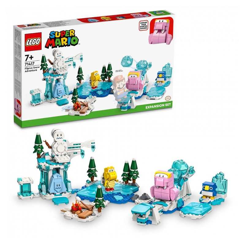 71417 L'aventure dans la neige de Morsinet LEGO Super Mario