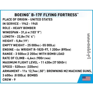 Boeing B-17F Flying Fortress 