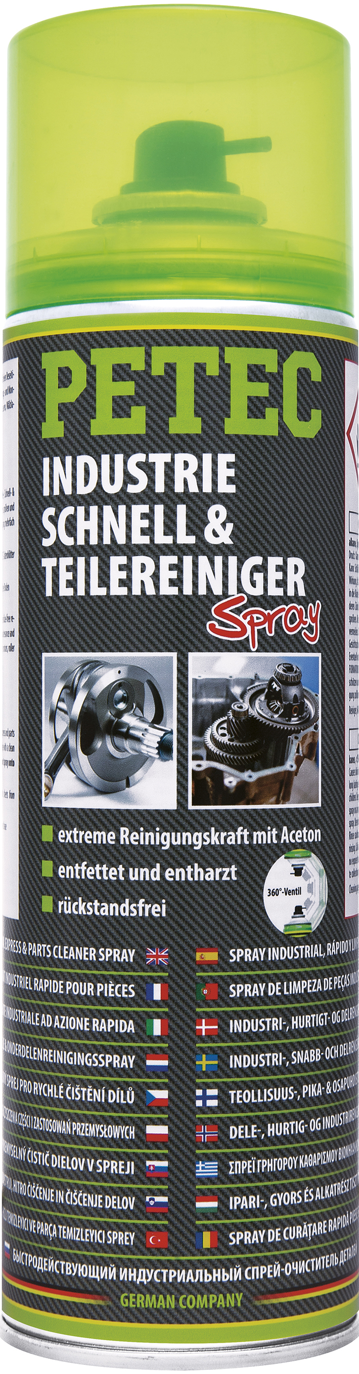 Teilereiniger-Spray von PETEC, 500ml - ATU