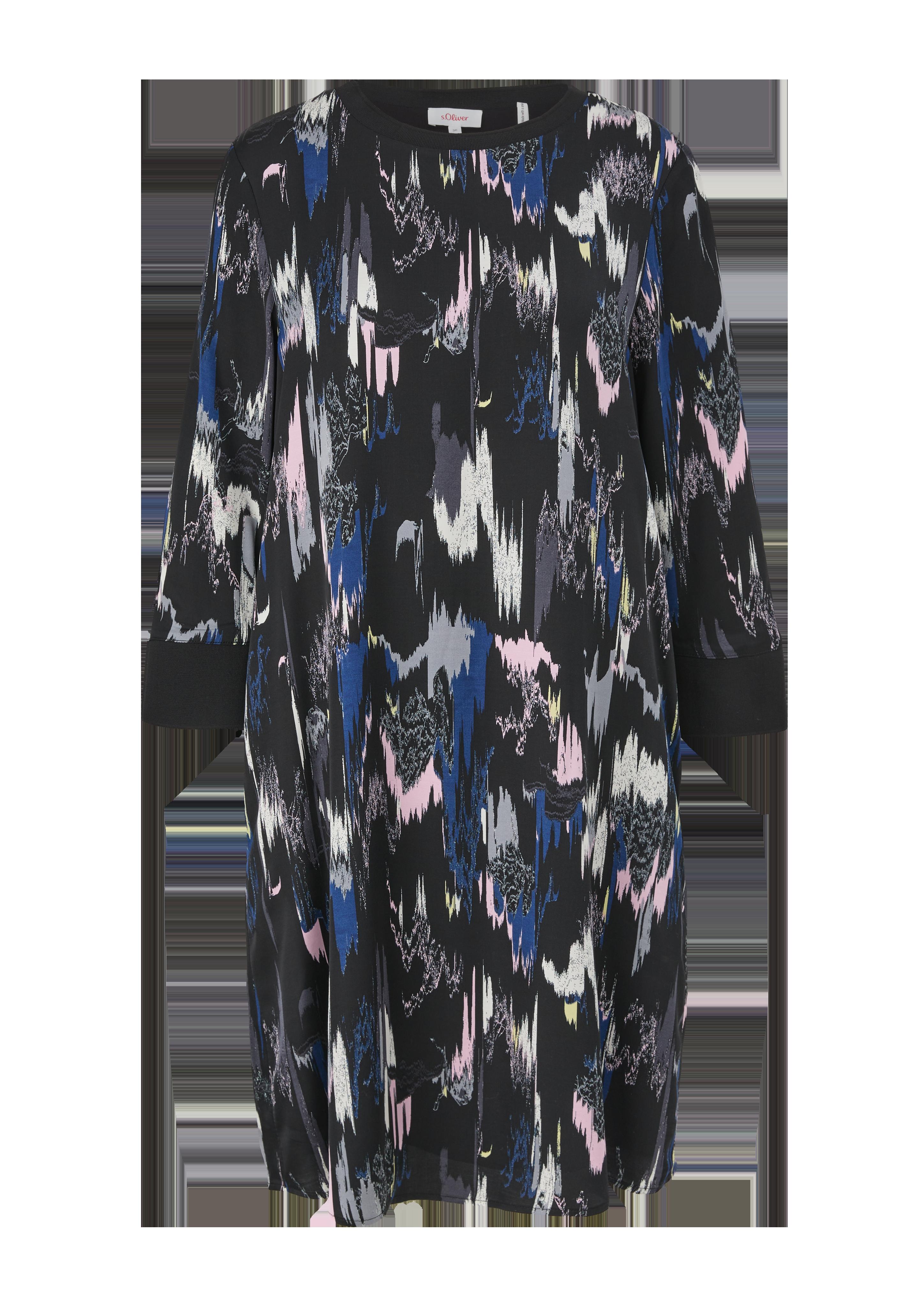 Midikleid mit Allover-Muster  2124813-99A1