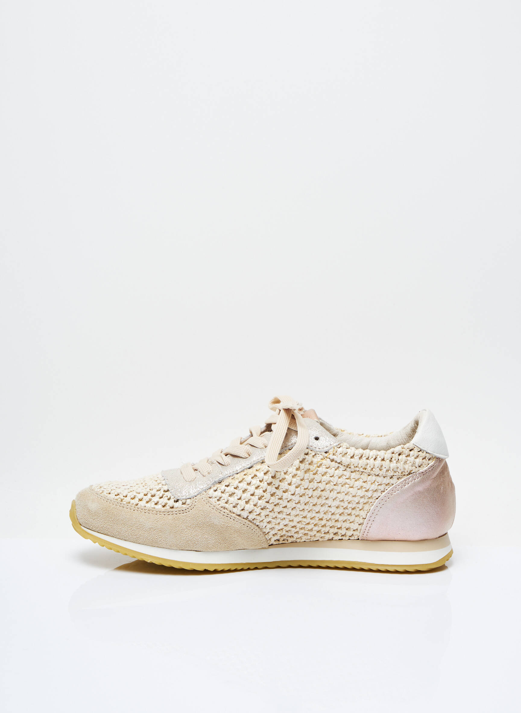 Reqins Baskets Femme couleur beige