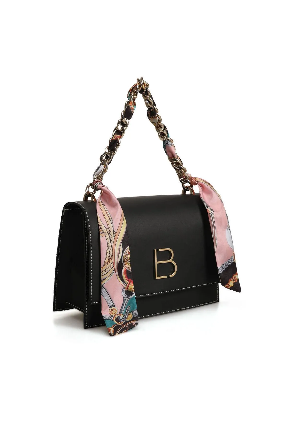 Lucky Bees  Damen Hand- und Schultertasche mit Schal-Accessoire