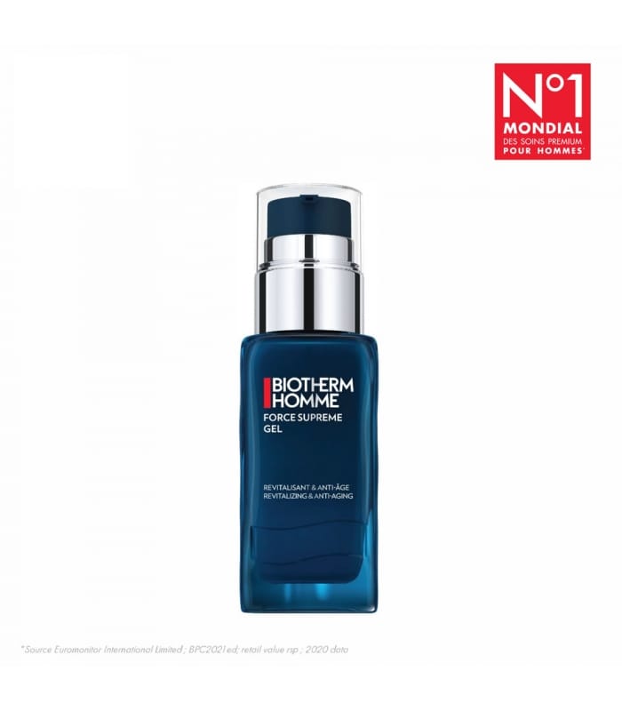 BIOTHERM-FORCE SUPREME GEL-Gel crème anti-âge pour homme