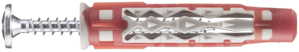 Spit Fixing 565188 ColorTech Universal-Stopfen mit Linsenkopfschraube 6x35, 250 Stück