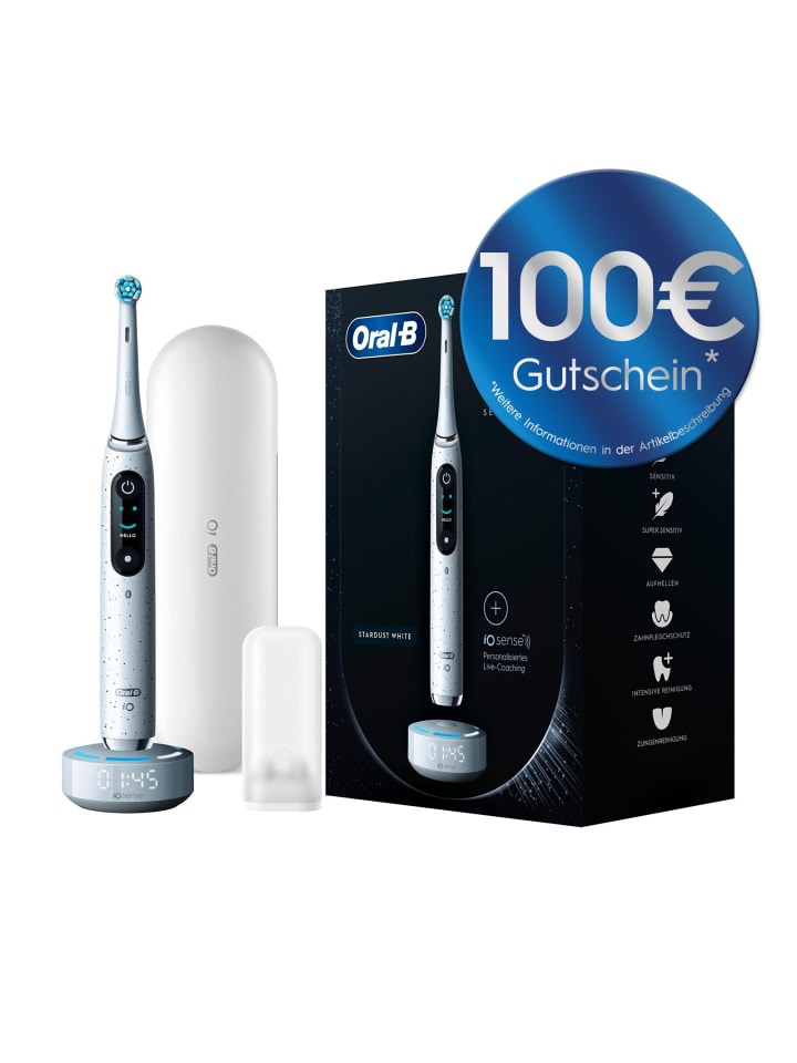 Oral-B iO Series 10 Zahnbürste weiß in Weiß günstig kaufen onesize