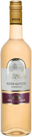 2022 Markgräfler Lindenhof Roter Gutedel halbtrocken - Winzergenossenschaft Schliengen-Müllheim