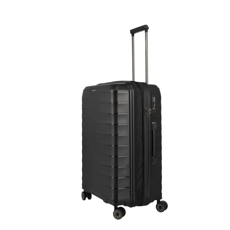 Travelite MOOBY Trolley M (66 cm) - Schwarz