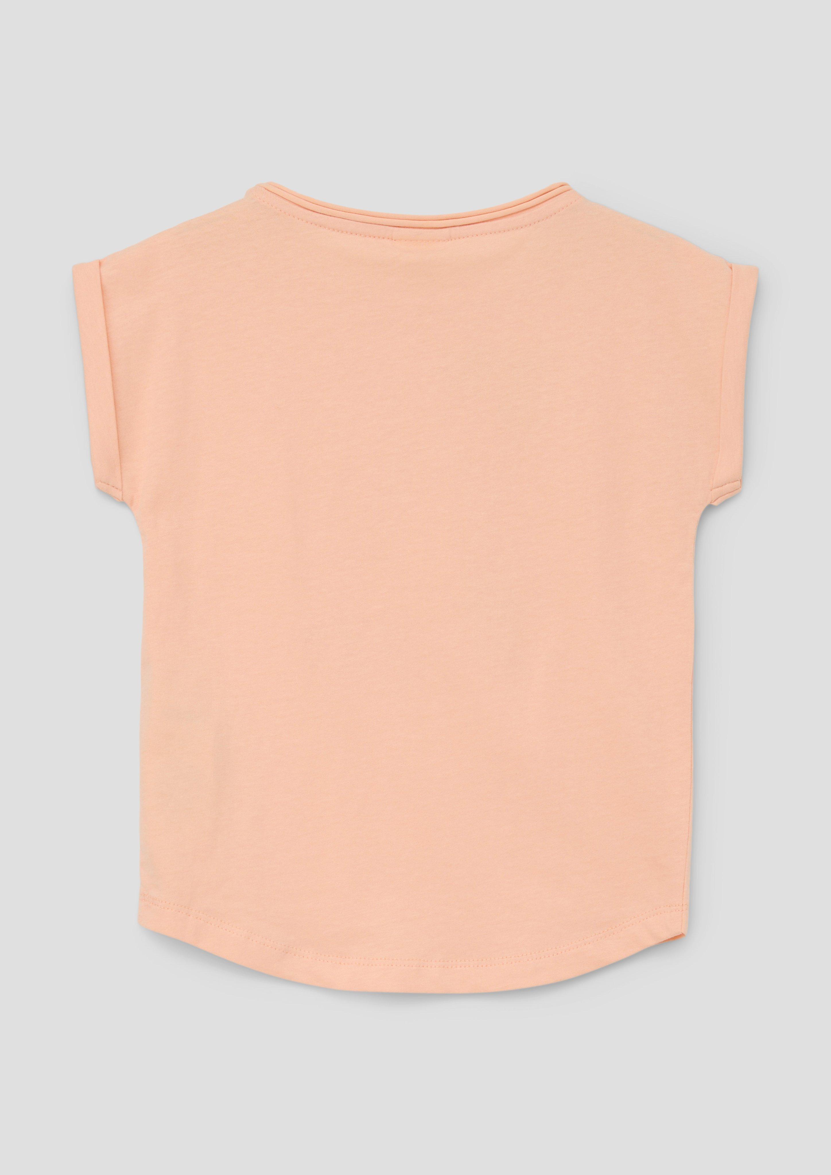T-Shirt mit Effektprint  2140017-2018