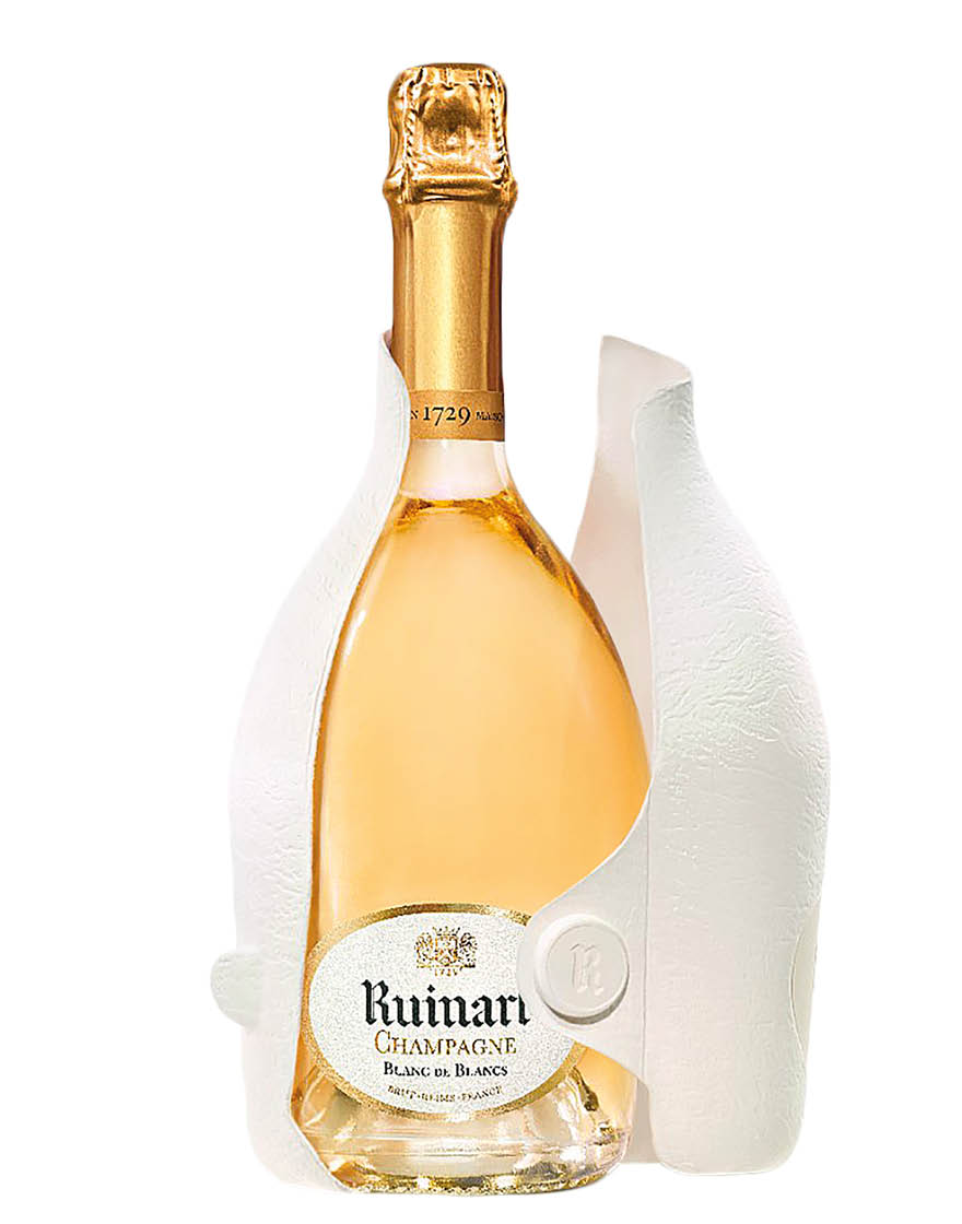 Champagne Brut Blanc de Blancs AOC Second Skin Ruinart 0,75 ℓ, En Étui